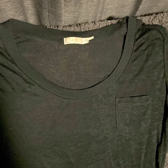 Tart Gray Burnout Long sleeve Shirt size Medium - Picture 2 of 3